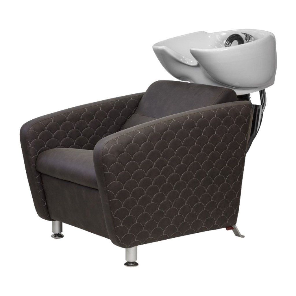 Lavabo Cubo Base NeoBeauty - Lavashampoo professionale con dettagli artigianali