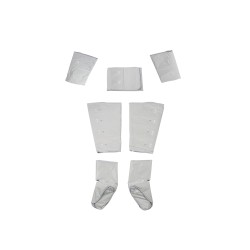 DDUUEETT Khona Press 3 em 1 — pressoterapia, termoterapia e eletroestimulação com ecrã LCD tátil