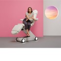 Weelko Premium Podologie- und Pediküre-Sessel Grau mit LED -Weelko -Kosmetikliegen und -sessel