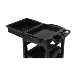 Amy Cart Weelko - Carrello per parrucchieri compatto moderno con 5 cassetti estraibili