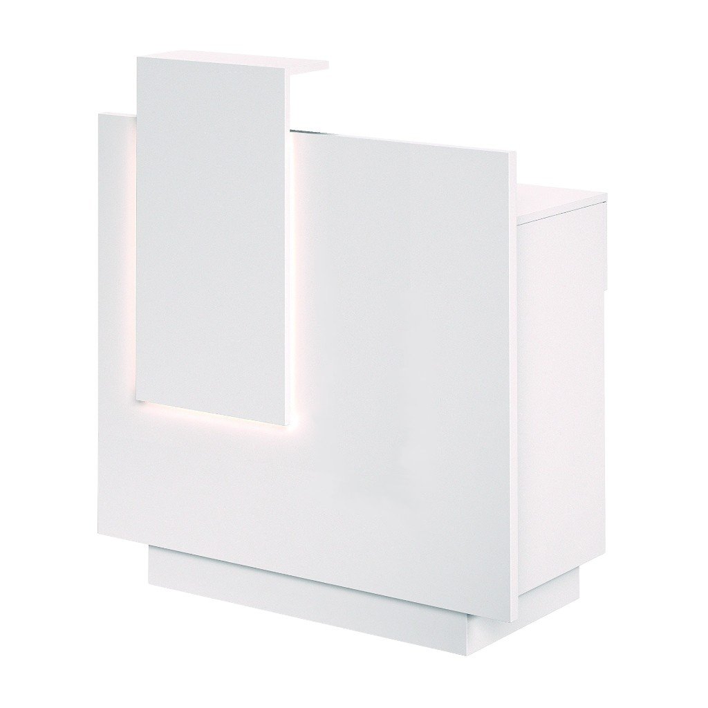 Recepção Moon LED I-medStetic Premium com 3 prateleiras e gaveta