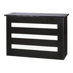 Balcão de Recepção Alden com Gavetas e Espaço para Computador - -Recepções de cabeleireiro