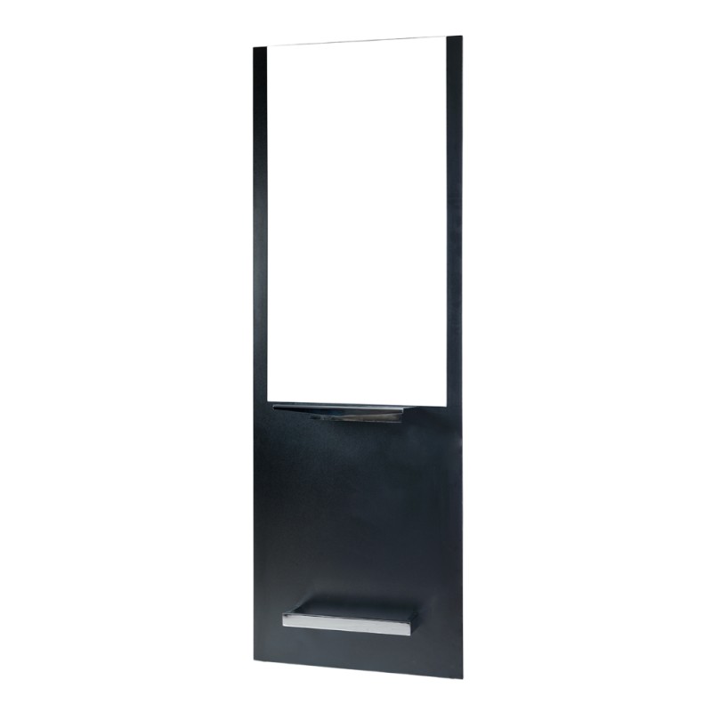 Tocador clásico y elegante de madera negra Weelko 68x23x197,5 -Weelko -Tocadores peluquería