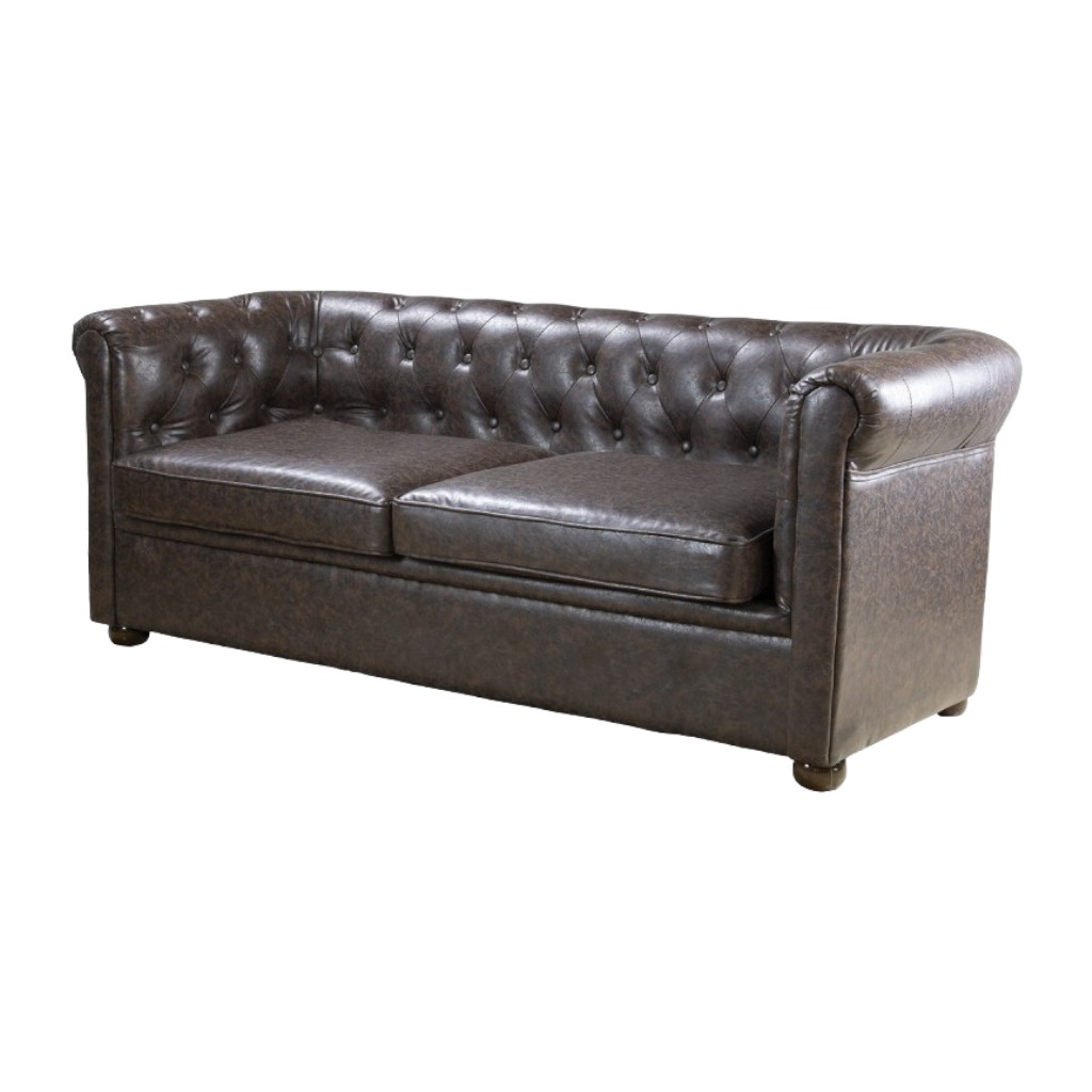 Sillón de espera Chester 3 plazas piel sintética PU - I-medStetic Premium
