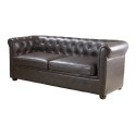 Cadeira de espera de 3 lugares Brown Chester -I-medStetic Premium -Cadeiras de espera
