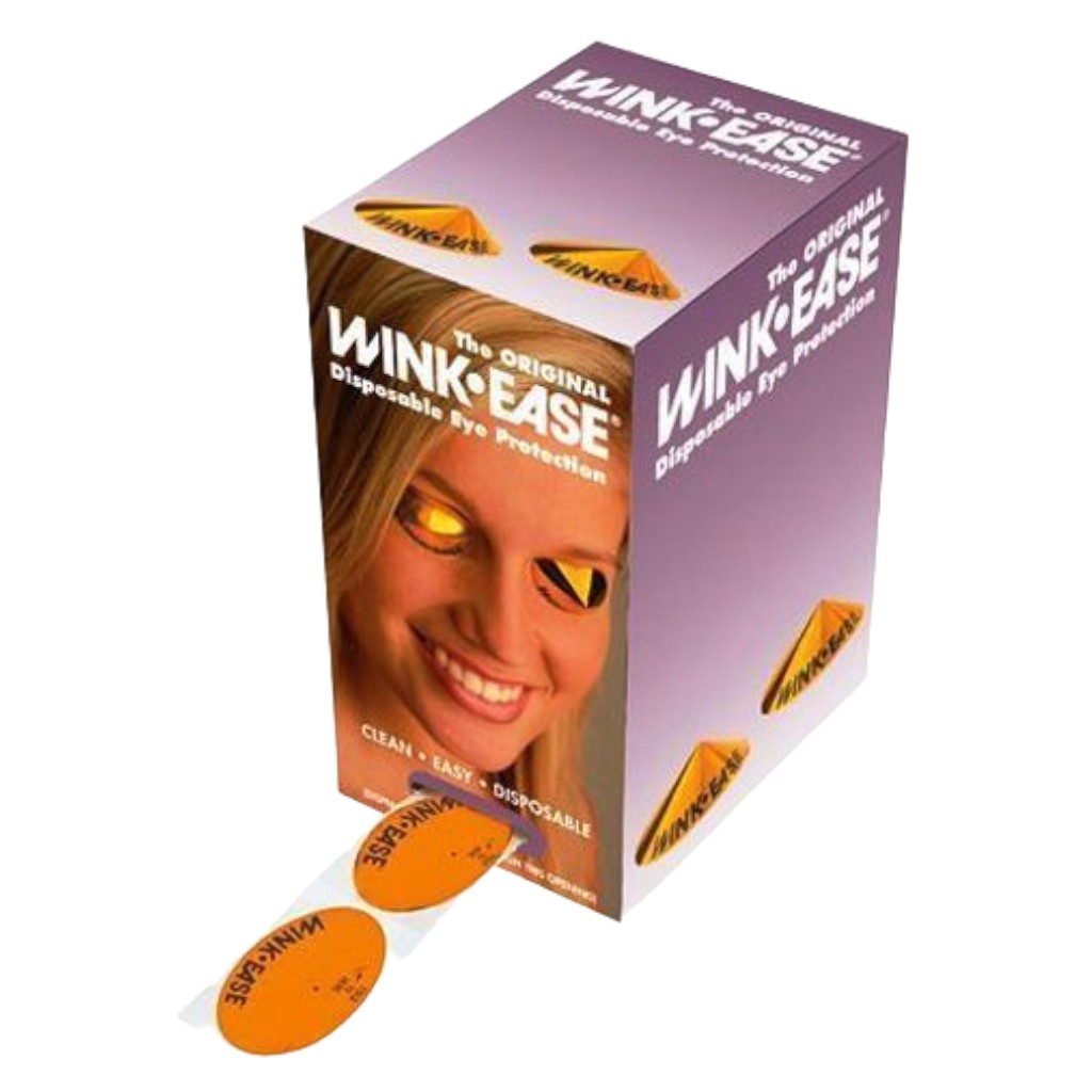 Wink-ease gafas desechables solárium 300 pares autoadhesivas protección UV