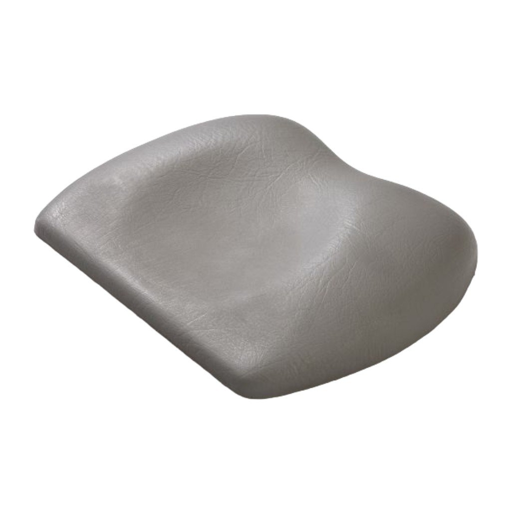 Comfort headrest for horizontal solariums