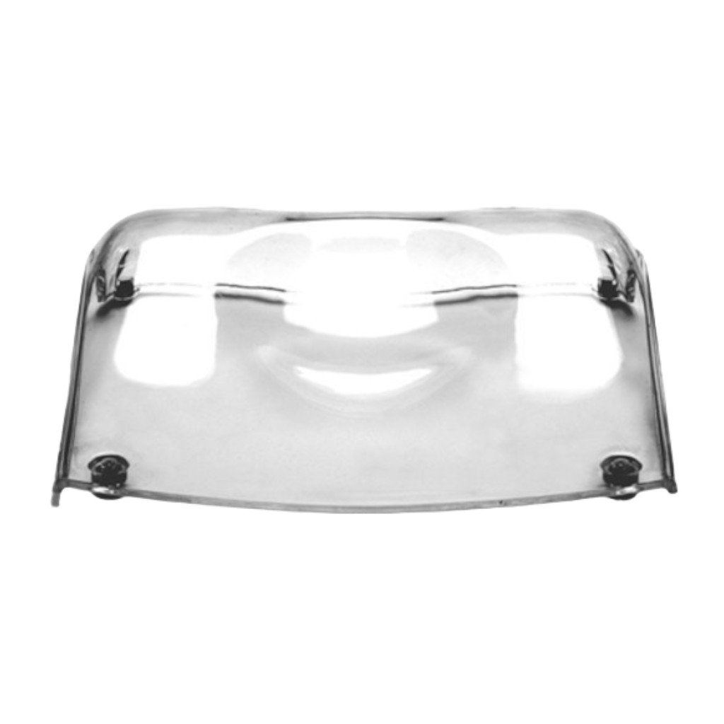 Plexiglas headrest