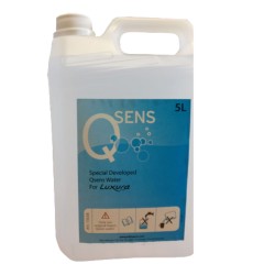 QSENS WATER 5L - Luxura: Agua purificada para solarium - -Aquafresh y Aroma