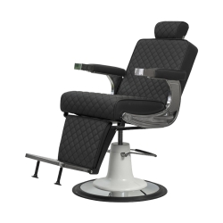 NeoBeauty Jack Barber Chair: Pneumatic Adjustment, Eco-Leather, Vintage