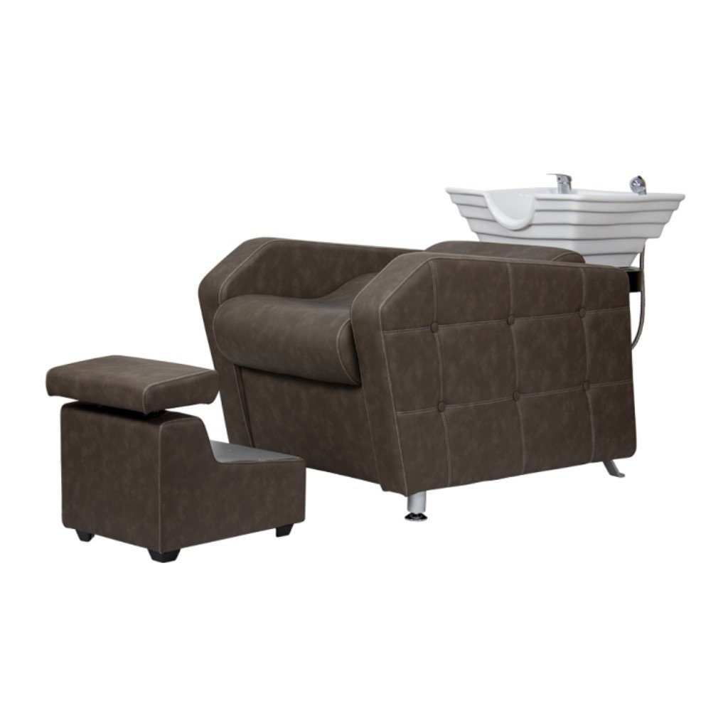 Lavacabezas Brisa NeoBeauty - Sillón multifunción con camilla para SPA y soporte para bañera