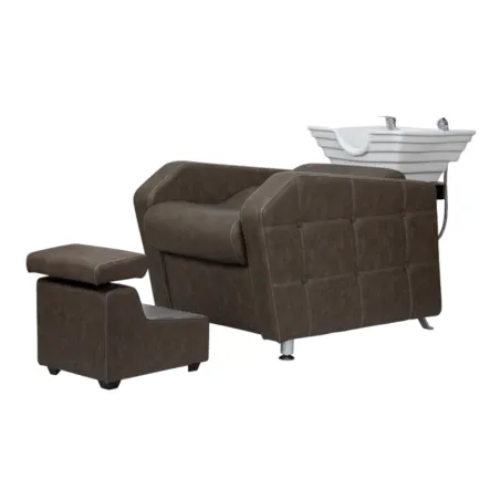 Lavacabezas Brisa NeoBeauty - Sillón multifunción con camilla para SPA y soporte para bañera