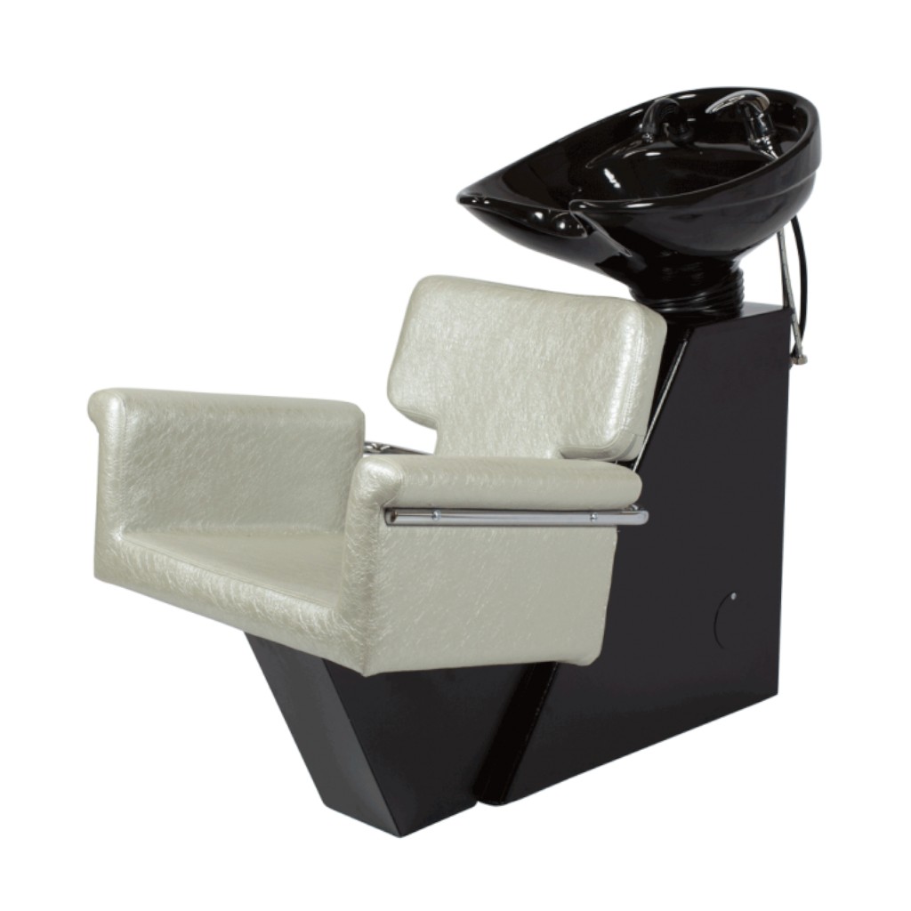 Lavacabezas Tor metálico con asiento Odry - NeoBeauty