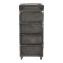 Carrinho de Barbeiro NeoBeauty Brixton Cinza -NeoBeauty -Carrinhos de barbeiro