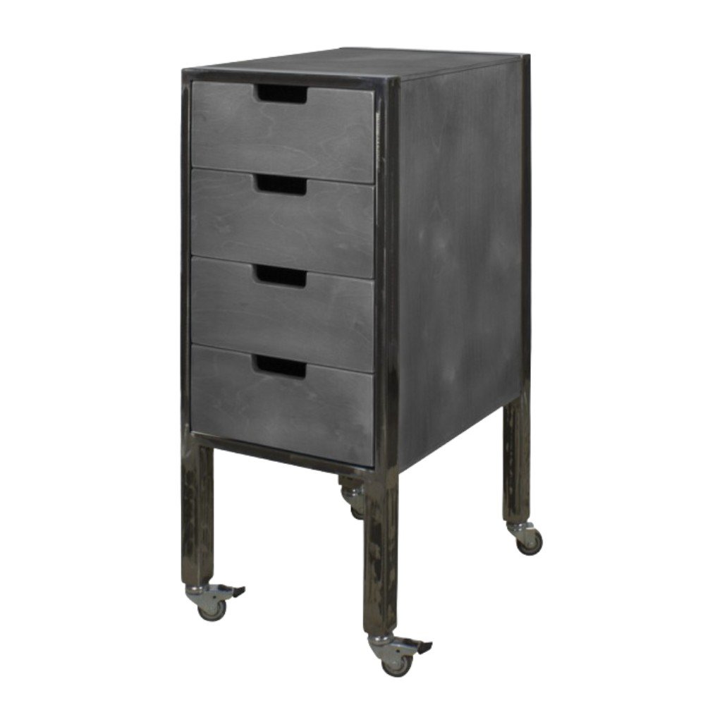 NeoBeauty City Plus Friseurwagen Vintage Grau