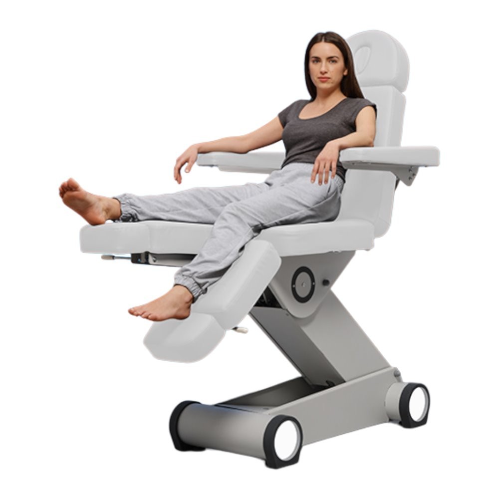 Poltrona Podologica e Pedicure Elettrica B'Light White Weelko -Weelko -Lettini e poltrone