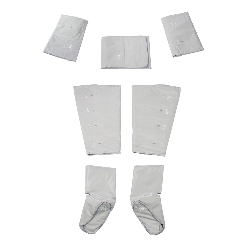 i-Medstetic 3-in-1 Digitales Pressotherapie-Set mit Mantel Premium -i-Medstetic -Zubehör für die Pressotherapie