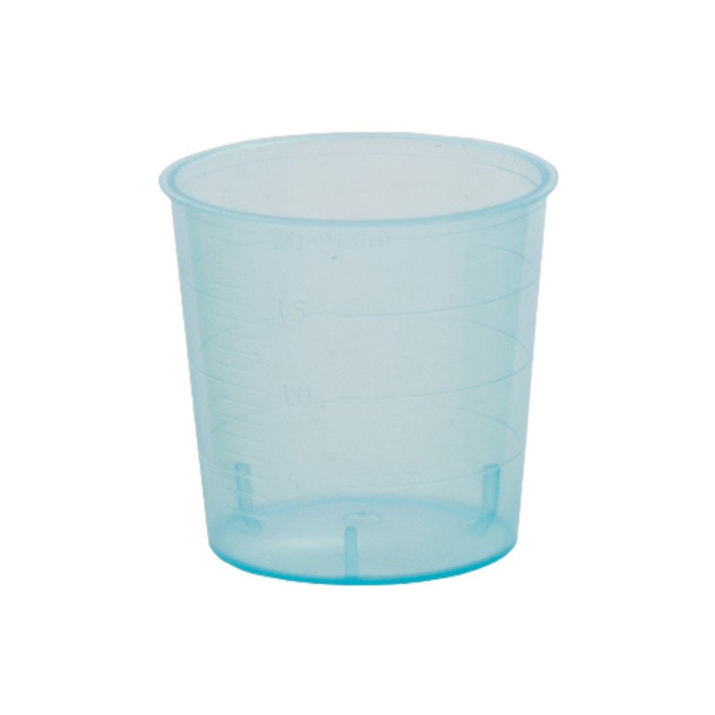 Becher für kosmetische Cremes (Blister mit 80 Bechern)