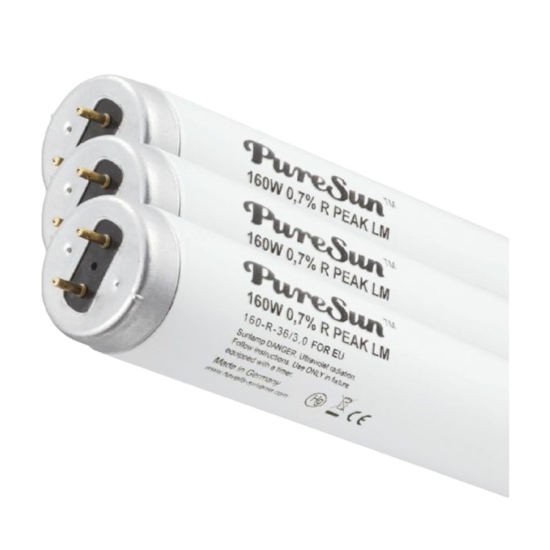 UVA tube 15W Solariums Philips and Hapro PureSun Sylvania -Sylvania PureSun -UVA tubes