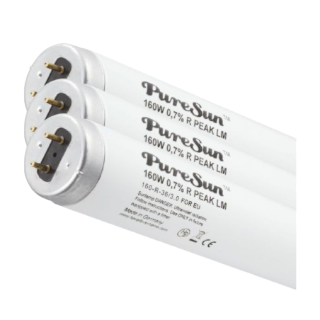 UVA tube 15W Solariums Philips and Hapro PureSun Sylvania -Sylvania PureSun -UVA tubes