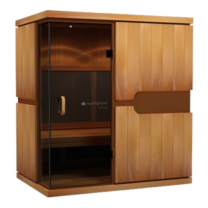 Infrarotsauna mPulse Conquer aus Zedernholz