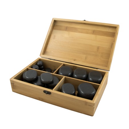 Set de 36 pierres de massage Weelko pour le corps et les pieds