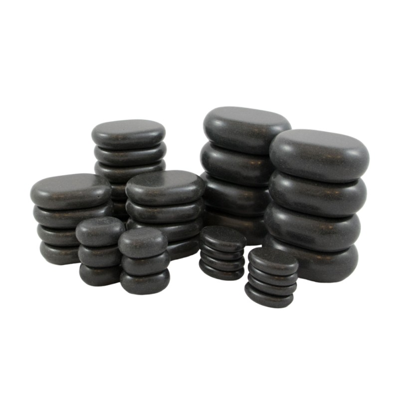 Set de 36 pierres de massage Weelko pour le corps et les pieds -Weelko -Massage