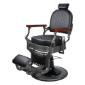 I-medStetic Premium Barberstuhl Springfield für Profis – Vintage – I-medStetic Premium -I-medStetic Premium -Barbersessel