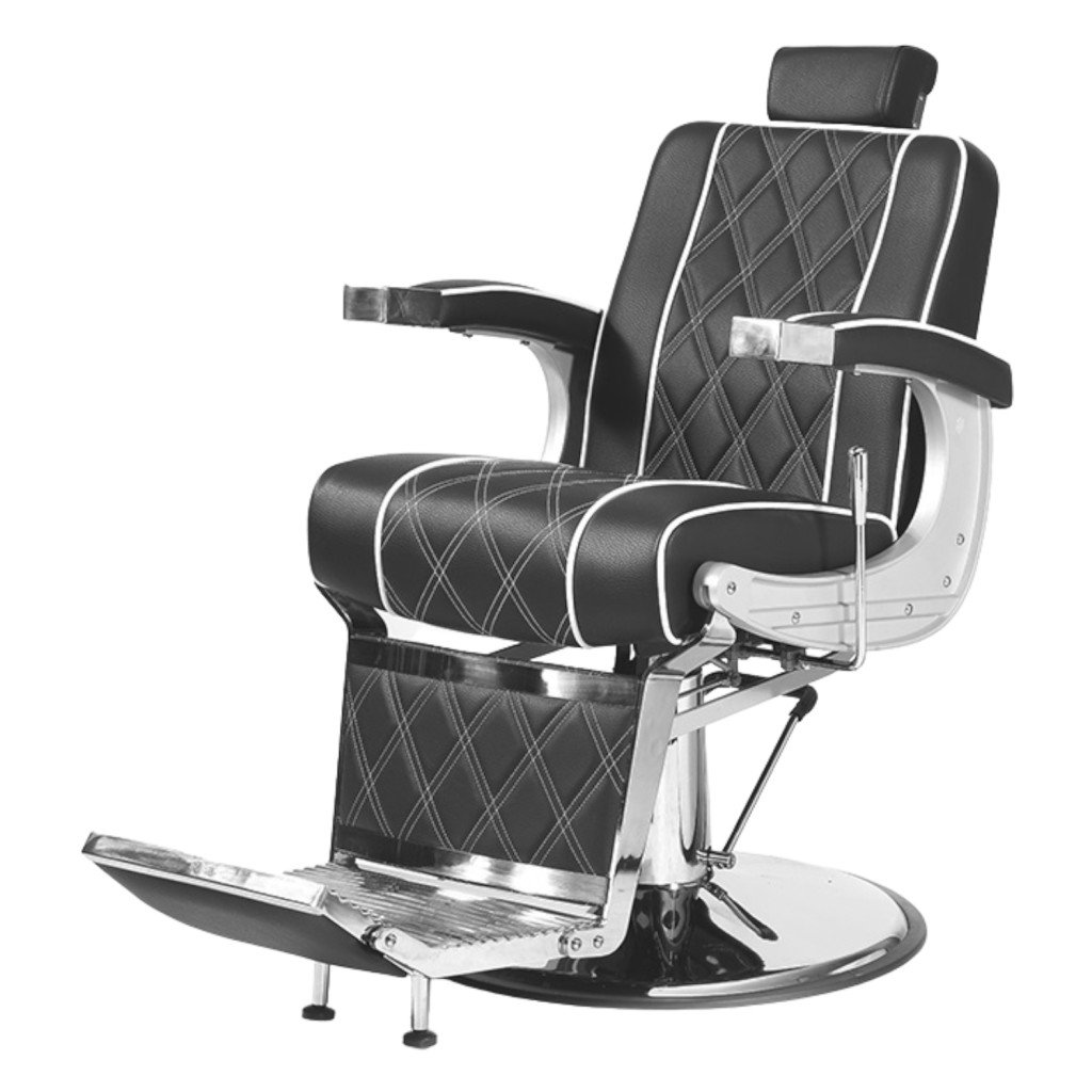 Barber Chair Vigor Black Vintage Retro I-medStetic Premium