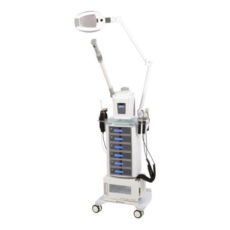 Weelko 1005T+3020+T-01+300DT service trolley with ozone facial steamer - Weelko