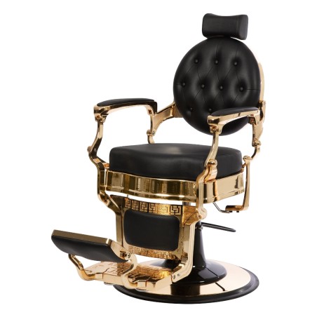 I-medStetic Premium Vintage Gold Barberstuhl