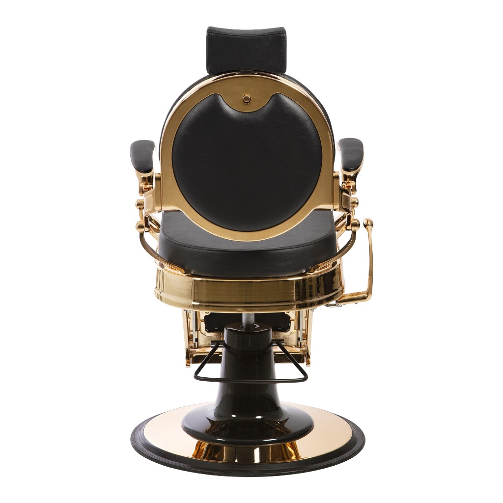I-medStetic Premium Vintage Gold Barberstuhl