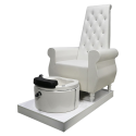 Poltrona per Pedicure Queen I-medStetic Premium con Bacinella -I-medStetic Premium -Sedie per pedicure e vasche da bagno