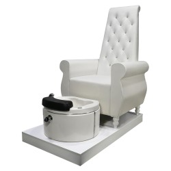 Poltrona per Pedicure Queen I-medStetic Premium con Bacinella -I-medStetic Premium -Sedie per pedicure e vasche da bagno