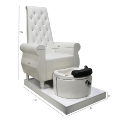 Sillón de Pedicura Queen I-medStetic Premium con Lavabo