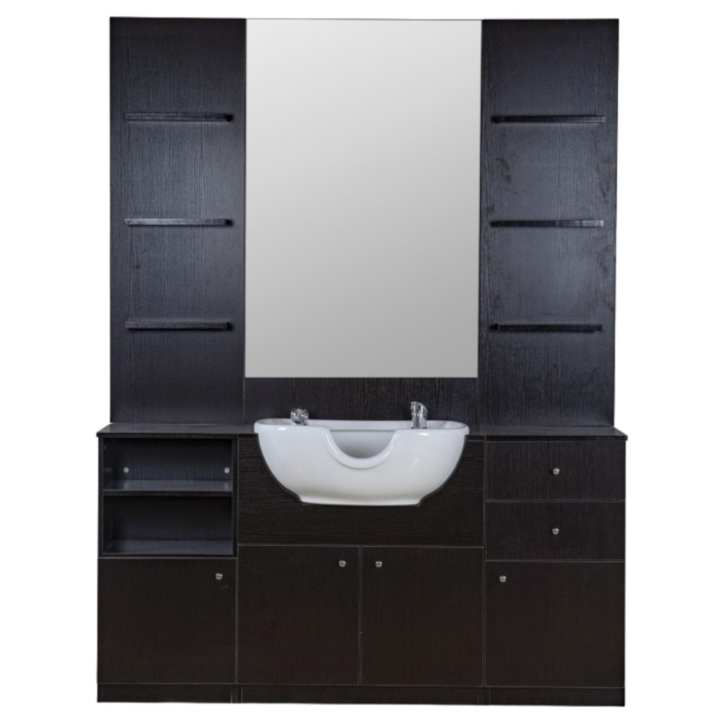 Mesa de barbeiro moderna com lavador de cabeça e armazenamento i-Medstetic 200x150