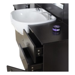 Barbiere Chicago - Mobile da barbiere con lavatesta moderno - i-Medstetic