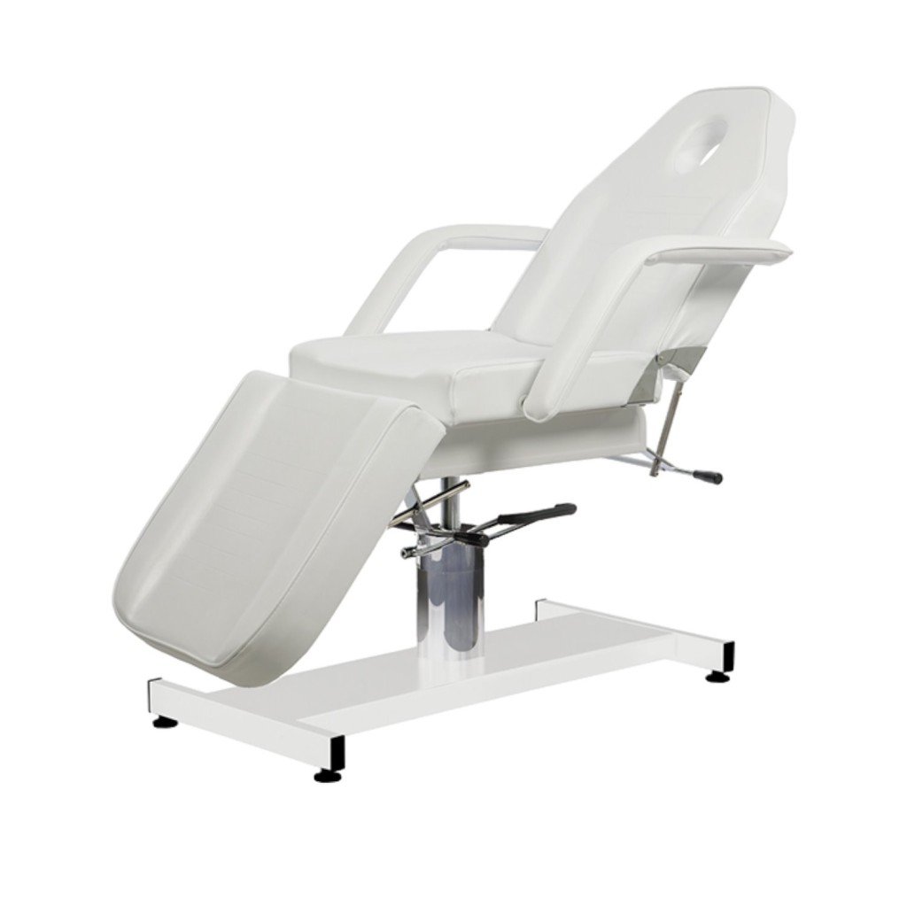 Camilla Hidráulica 3 Cuerpos Weelko PVC Blanca
