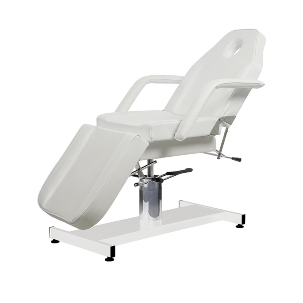 Camilla Hidráulica 3 Cuerpos Weelko PVC Blanca -Weelko -Camillas y sillones