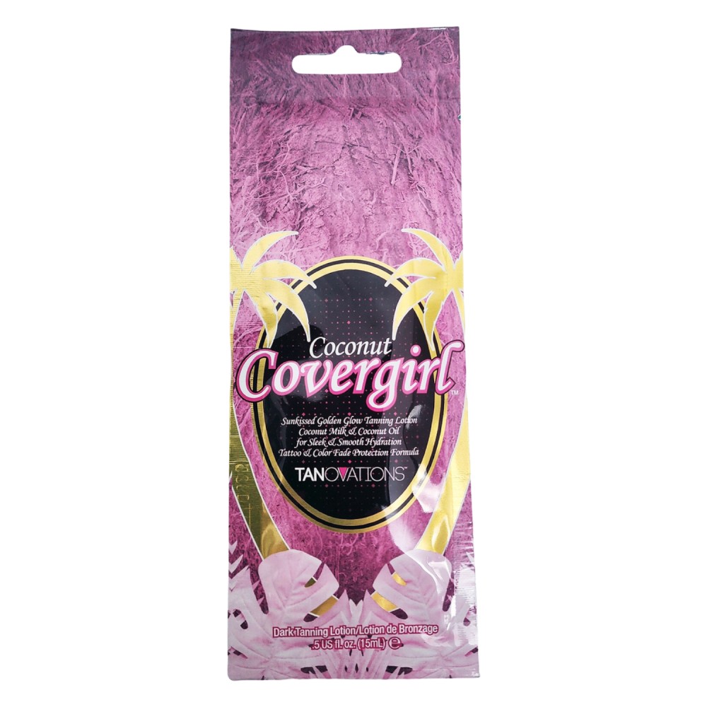 Tanovations Coconut Covergirl Packet accélérateur de bronzage -Tanovations -Sachets à dose unique