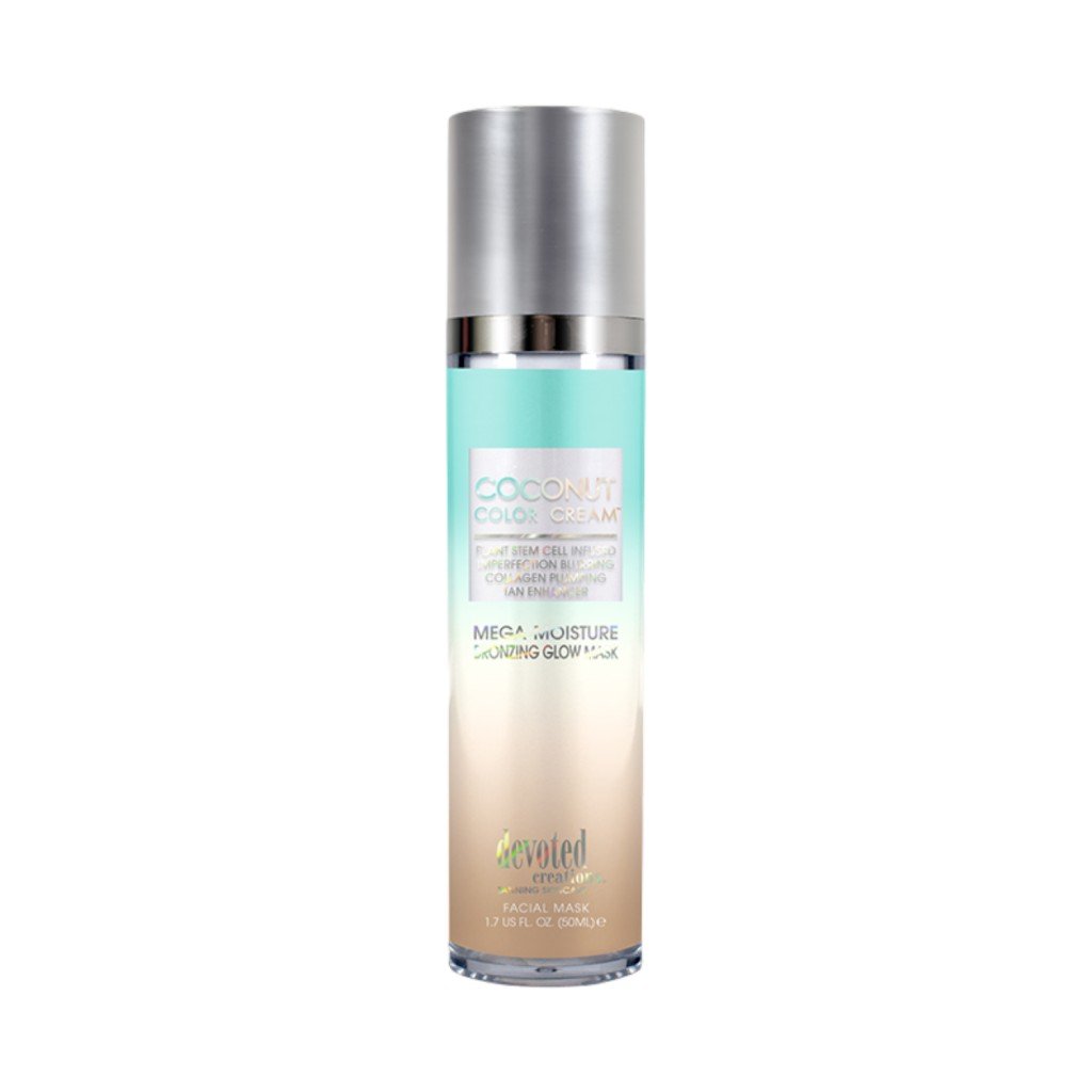 Coconut color cream - Devoted creations - Acelerador de bronceado profesional