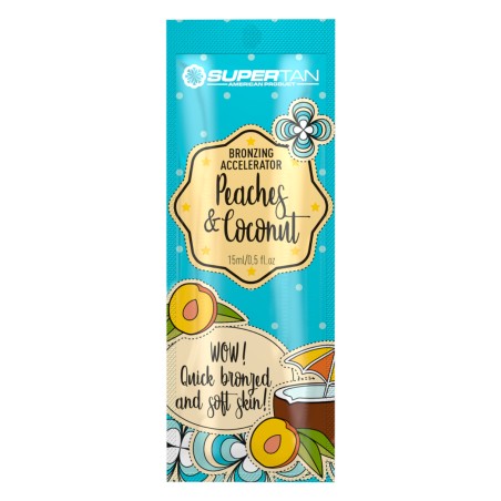 Supertan Peaches Coconut 15ML- Supertan - Acelerador de bronceado Profesional