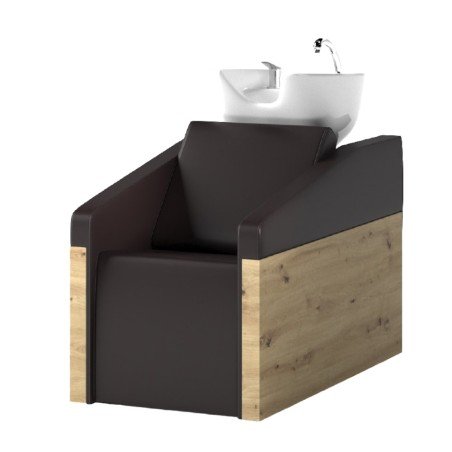 Waschsessel mit Keramikbecken, modern – Decovera
