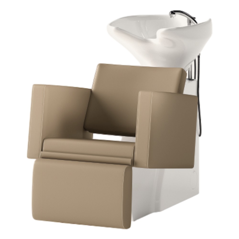 Atica Shiatsu Wash Unit by i-Medstetic: Customizable, ergonomic, luxurious. -i-Medstetic -Hair washing basin for hair salons