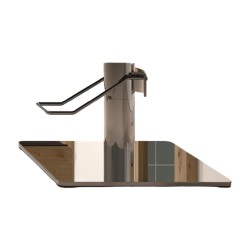 Sedia da parrucchiere Brisa moderno - rivestimenti personalizzabili e base in acciaio | Decovera