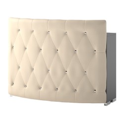 Dream Reception Desk by LuxCraft: Customizable counter with Swarovski crystals and fireproof upholstery. - -Hairdresser's Rec...