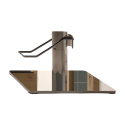 Sedia da parrucchiere unisex Sion - Rivestimenti personalizzabili - Sion - -sedie di corte