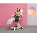 Lettino Estetico Elettrico Weelko B-Light White, Confort e Design -Weelko -Lettini e poltrone