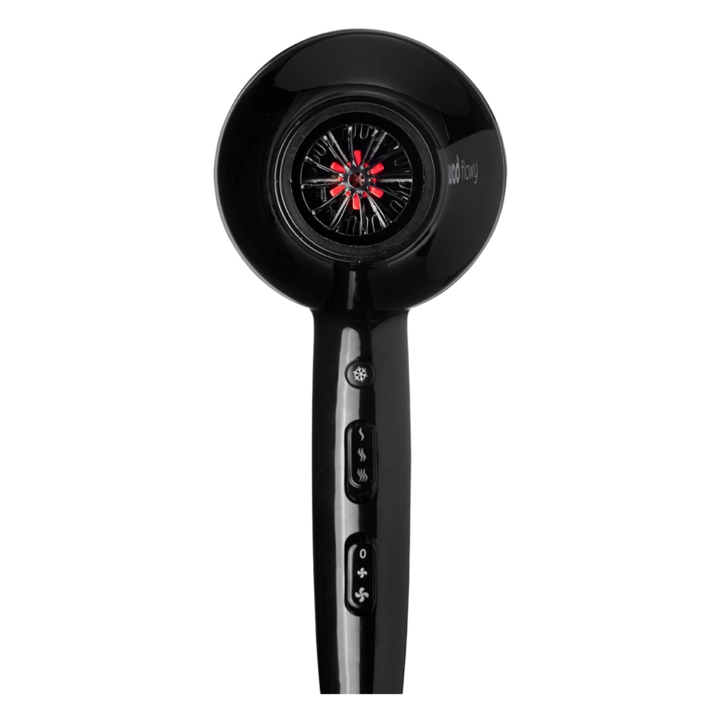 Wad Flowy Black Sèche-cheveux ionique 1800-2100 W pour coiffure professionnelle
