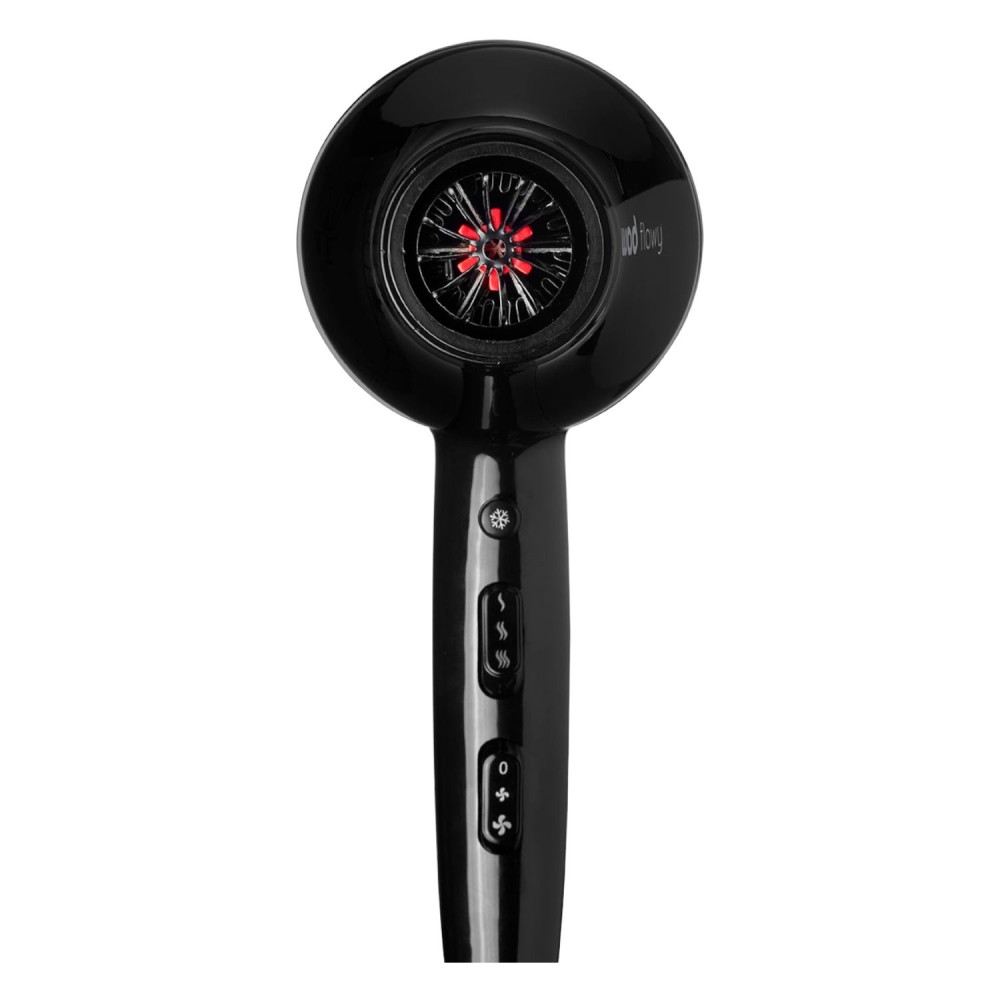 Flowy Black Professional Ionic Hair Dryer by Weelko: Compact and Powerful -Weelko -useful barber